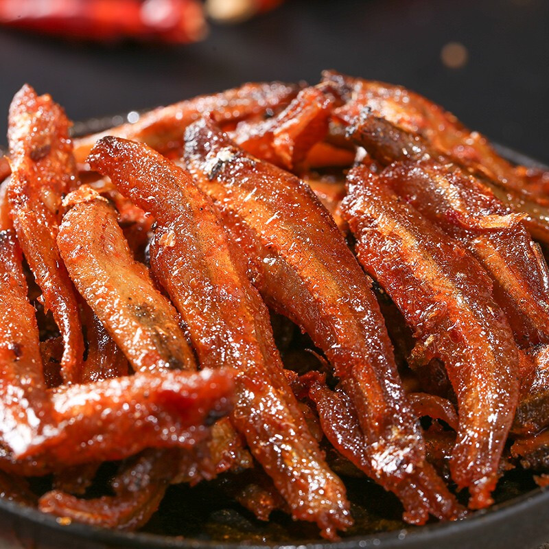 味芝元鱼棒香辣特辣小鱼仔食小包装毛毛鱼湖南特产鱼干休闲即食小吃特