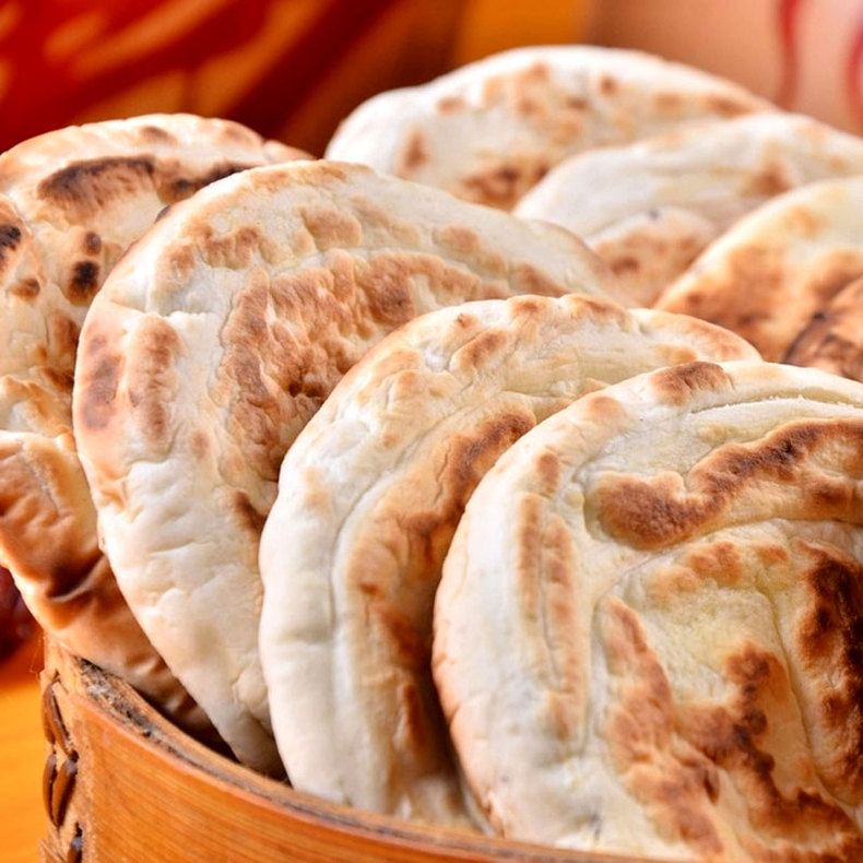 烧饼手工河南特产火烧馍河南特产小吃早餐传统老式壮馍10个原味只有