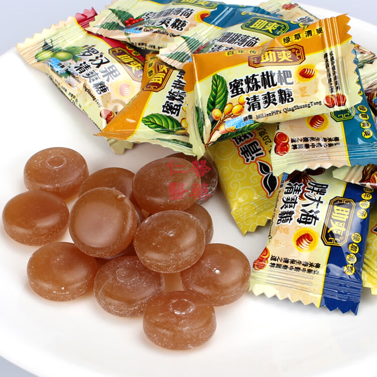 薄荷糖金银花胖大海润喉糖护嗓教师军训含片随身 4盒【备注口味无备注