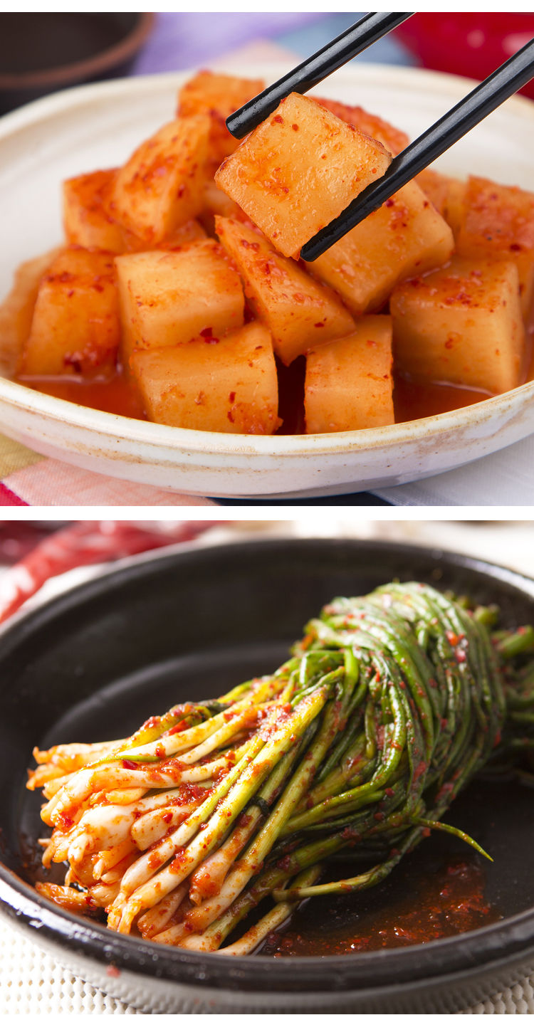 官方旗舰清潭洞韩国泡菜辣白菜进口配方韩式泡菜罐装朝鲜辣白菜下饭菜