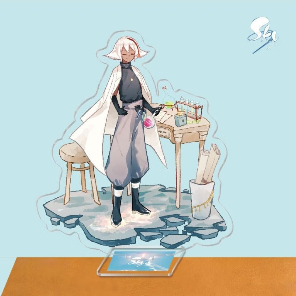 光遇 光遇新款游戏周边立牌白鸟卡卡西龙骨卡卡平菇雨林生日礼物摆件