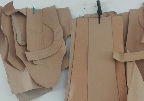 全开打板牛皮纸衣服手工制版服装裁剪打样纸板大张皮具打版纸 100克78