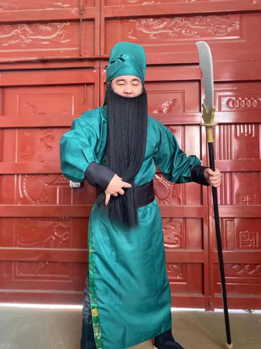 三国演义关羽服装刘备张飞桃园三结义诸葛亮古装影视剧舞台表演服