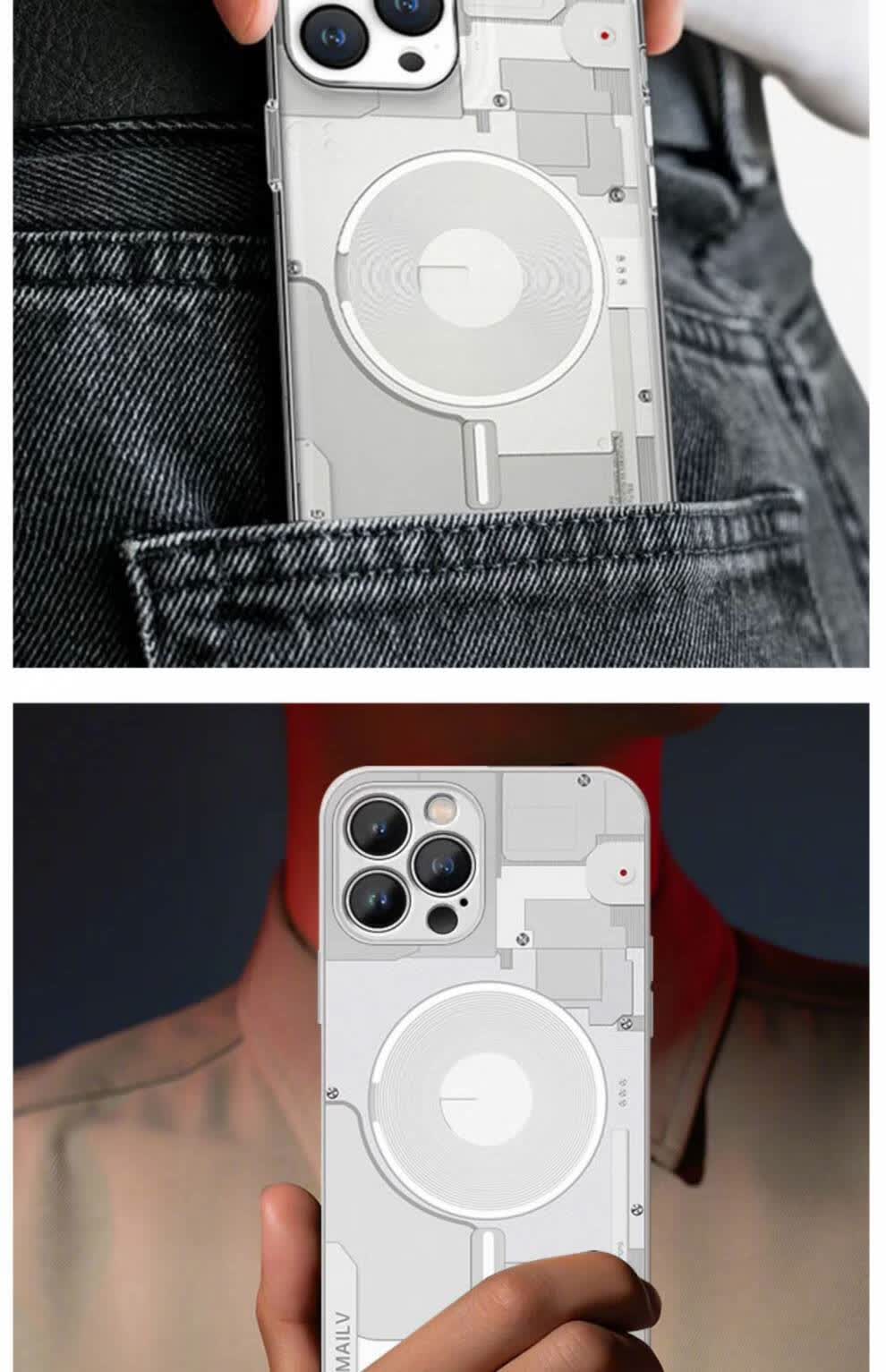 鑫隆山适用nothing phone1手机壳贴纸苹果手机小米华为荣耀潮牌魅族背