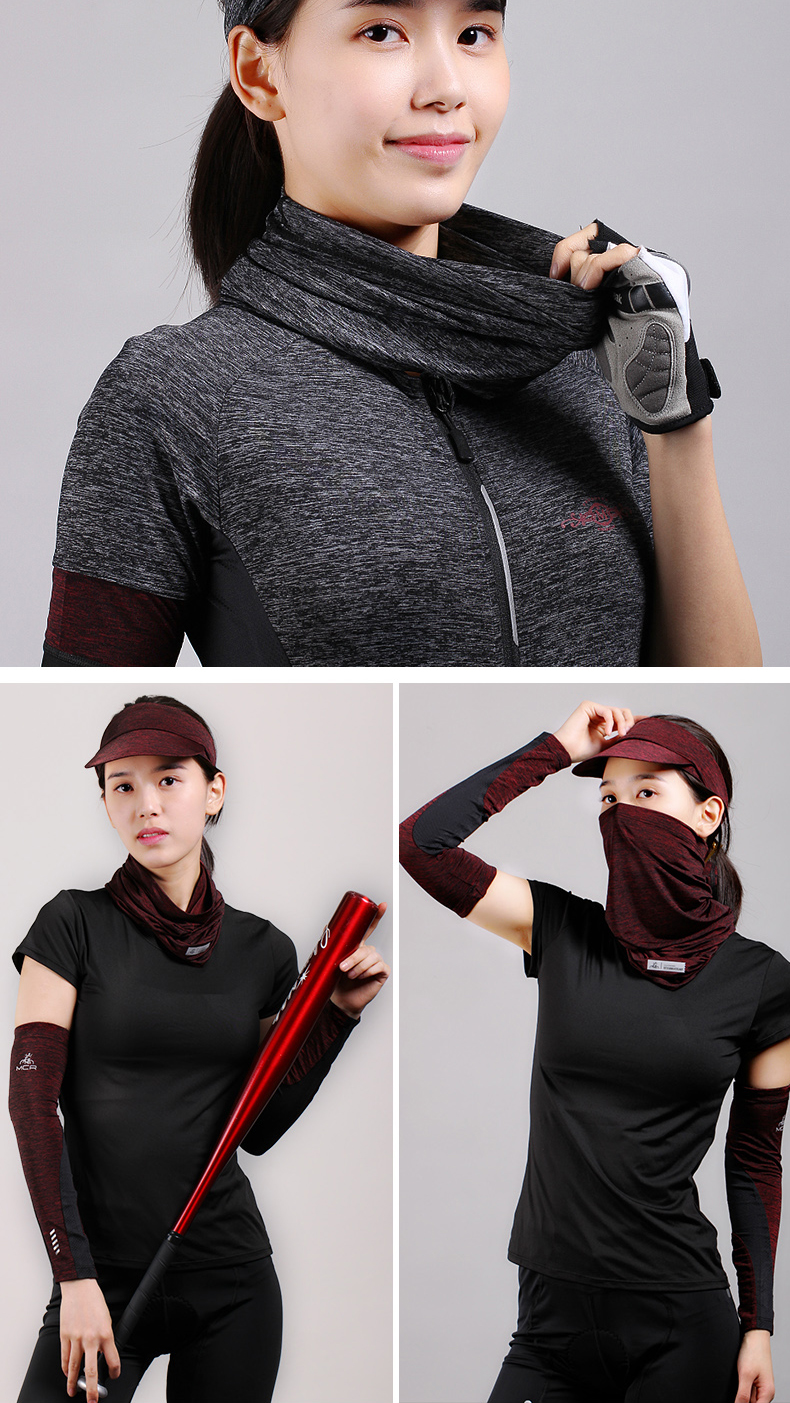 夏冰丝魔术头巾防晒面罩骑行面巾男女运动三角巾户外围脖钓鱼装备xth