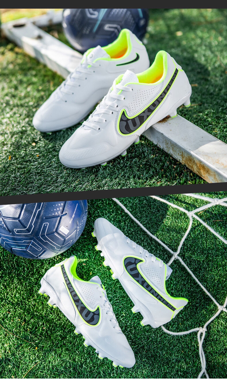 传奇9足球鞋碎钉男女青少年耐磨滑比赛人造草坪梅西fg训练鞋 【传奇9