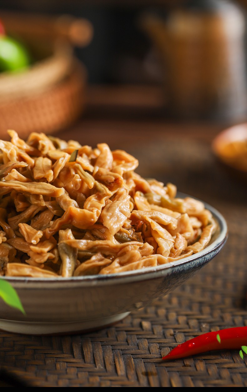 湖南特产卜豆角农家坛子菜扑豆角曝豆角下饭菜腌菜500g 卜豆角1包(500