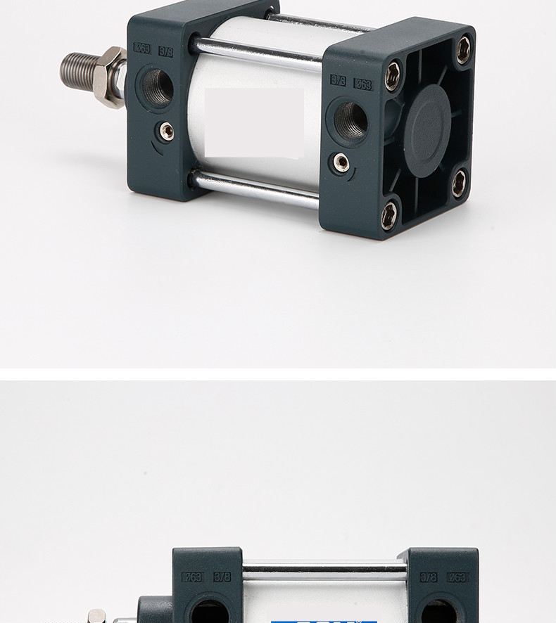 标准气缸sc大推力可调行程sc63x25x75x100x150x200x500x800x1000 sc63