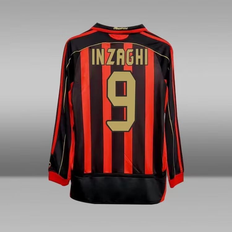 欧研莺(ouyanying)ac米兰复古球衣200607赛季卡卡马尔蒂尼因扎吉长