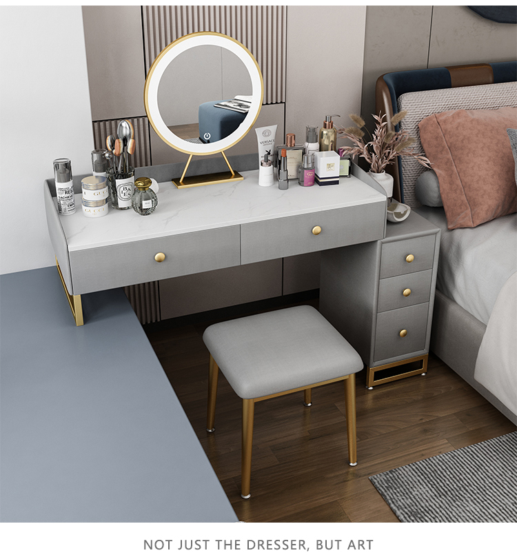 台小型储物柜床头柜一体化妆桌改造长短脚悬空其它尺寸定做专拍组装