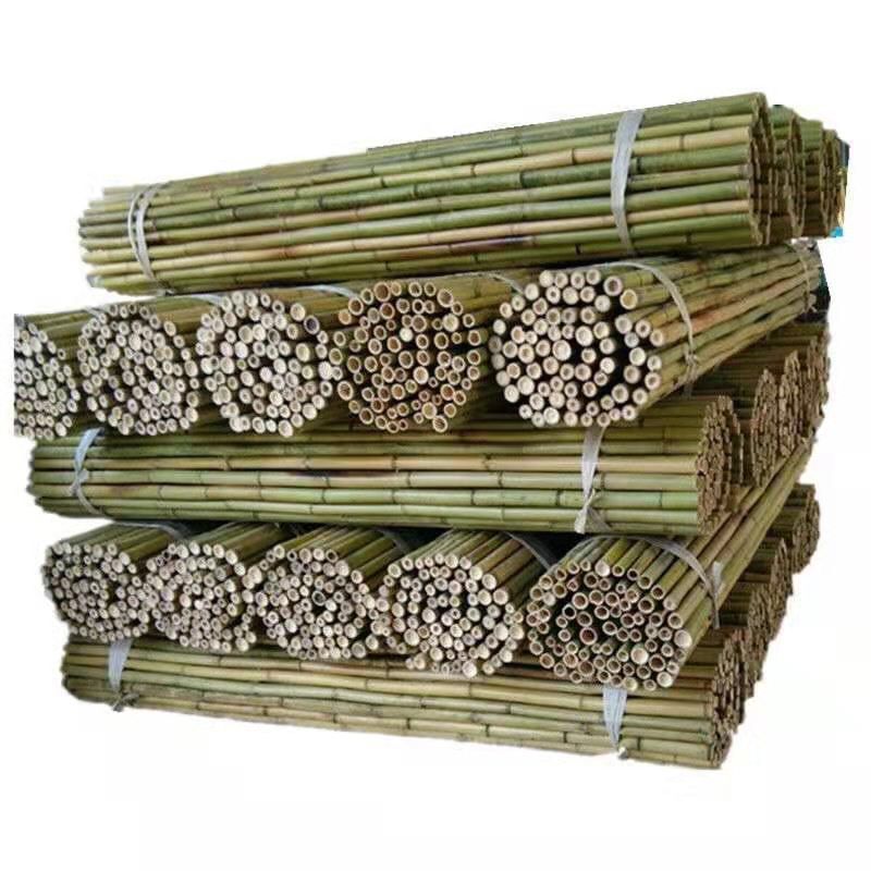销售各种规格细竹竿子菜园搭架篱笆豆角竹竿彩旗竹竿竹竿1cm粗15米长