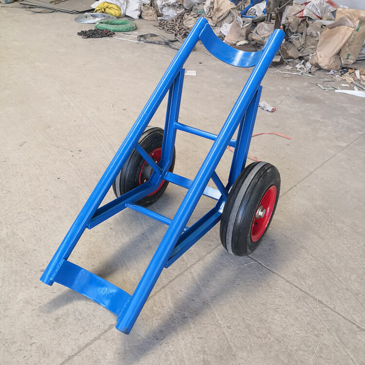 电力杆电线杆运杆车炮车拉杆车拖杆车单电杆抱箍运输车水泥杆拖车大