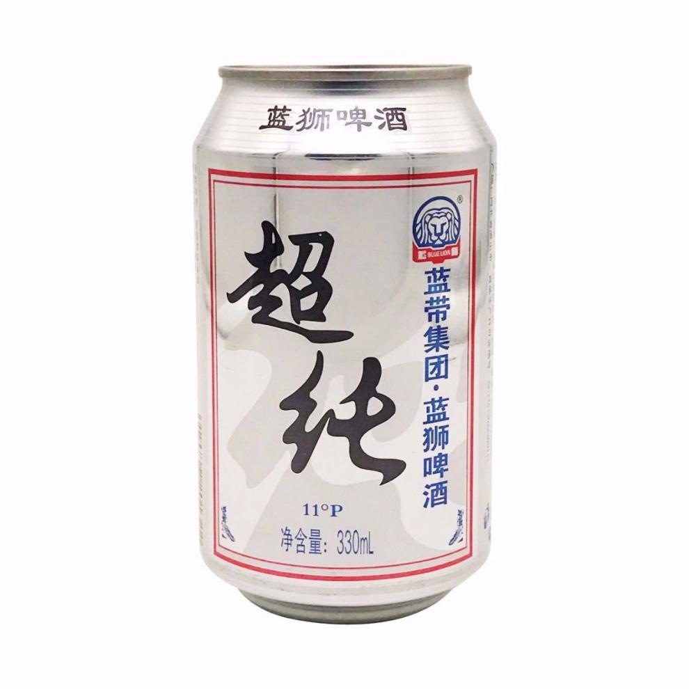 蓝带王啤酒11度12罐500ml蓝带新品细长罐精酿蓝狮超干超纯干啤黄熟