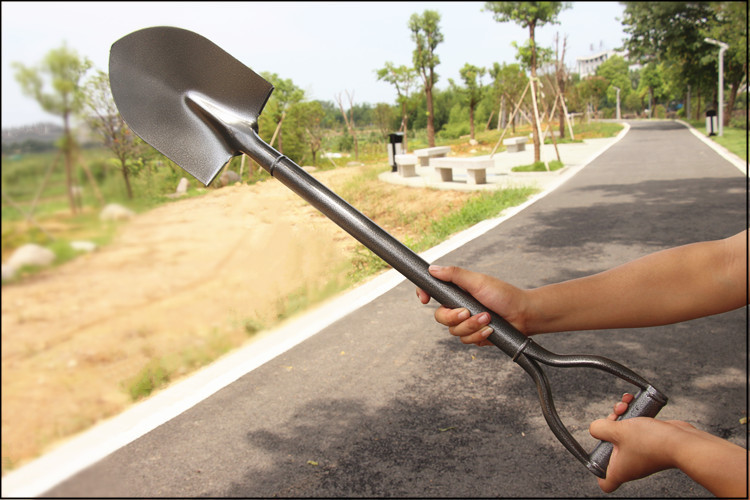 官方旗舰户外铁锹全钢加厚农用工兵铲越野锰钢不锈钢挖土小兵工铲子大