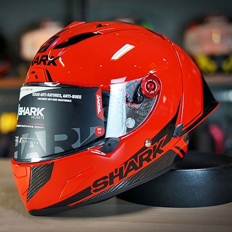 京选好货shark头盔洛伦佐鲨鱼户外轻奢洛伦佐雷丁碳纤维racerprogp大