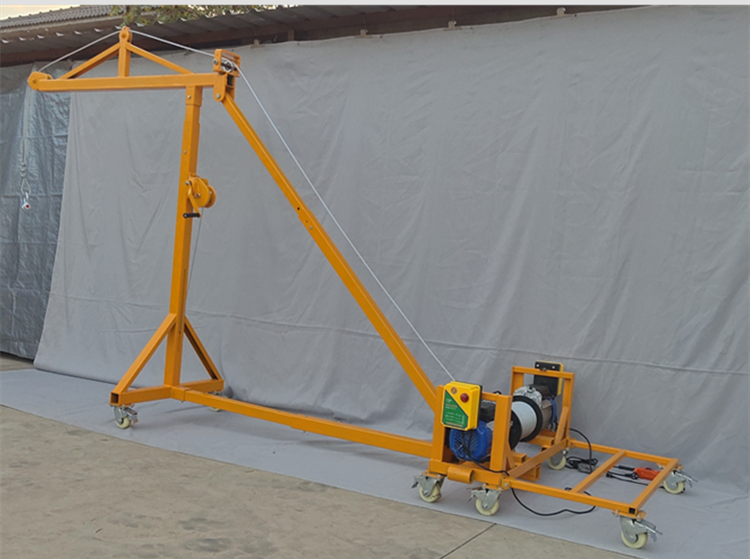 轻松吊防盗网吊机高楼窗户大玻璃卷扬机小型便捷移动升降建筑神器