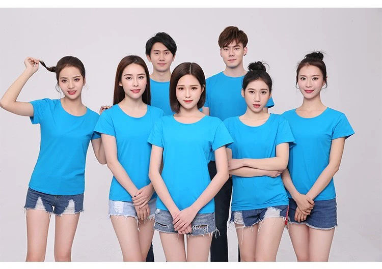 新款华莱士工作服短袖t恤定制炸鸡汉堡店连锁奶茶店工衣装印logo 中档