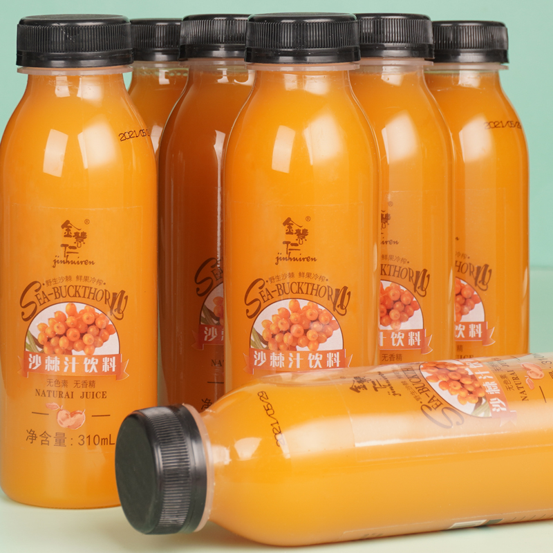 金慧仁 沙棘汁饮料 310ml*8瓶 24.9元包邮(需用券)