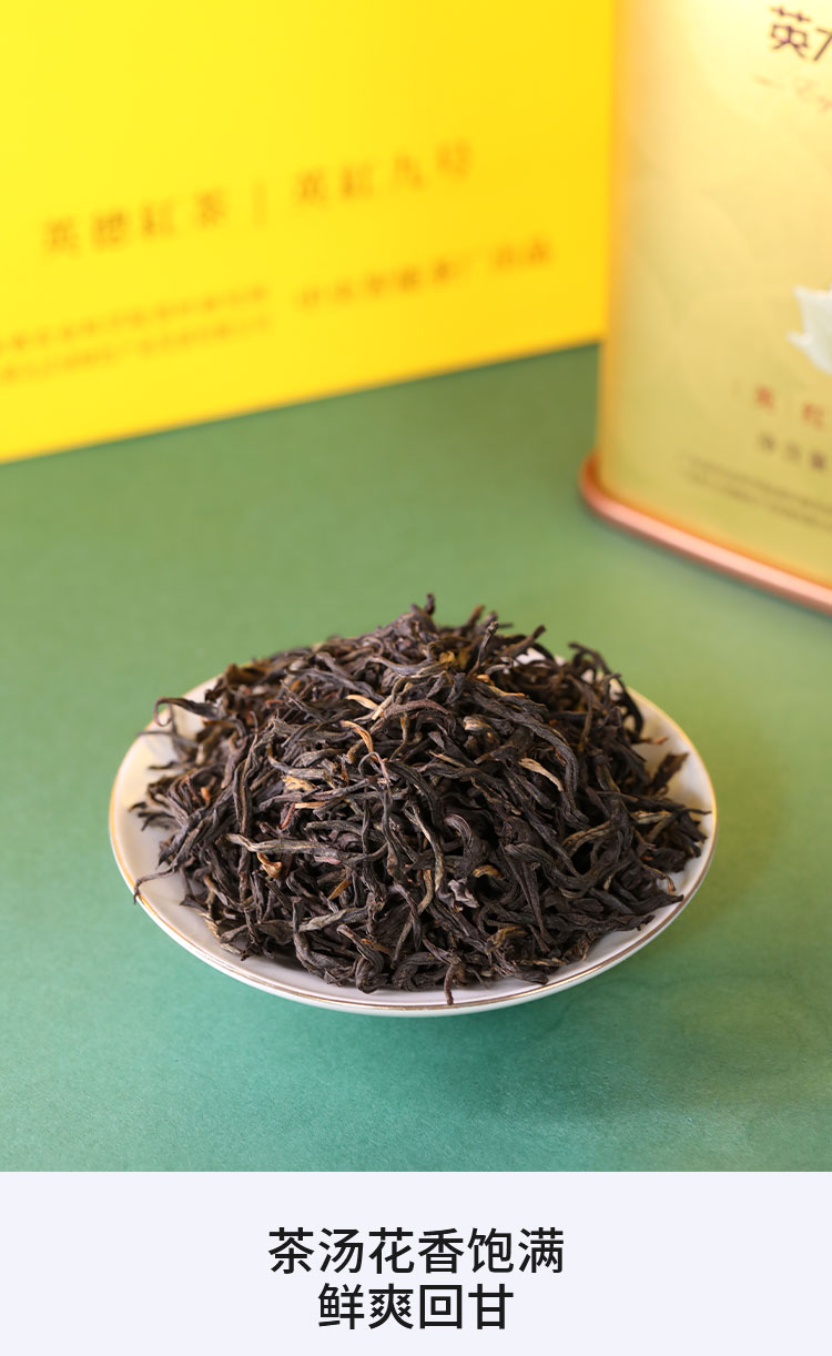 英九庄园英红九号英德红茶茶叶新茶一级浓香型英九红茶英红9号广东