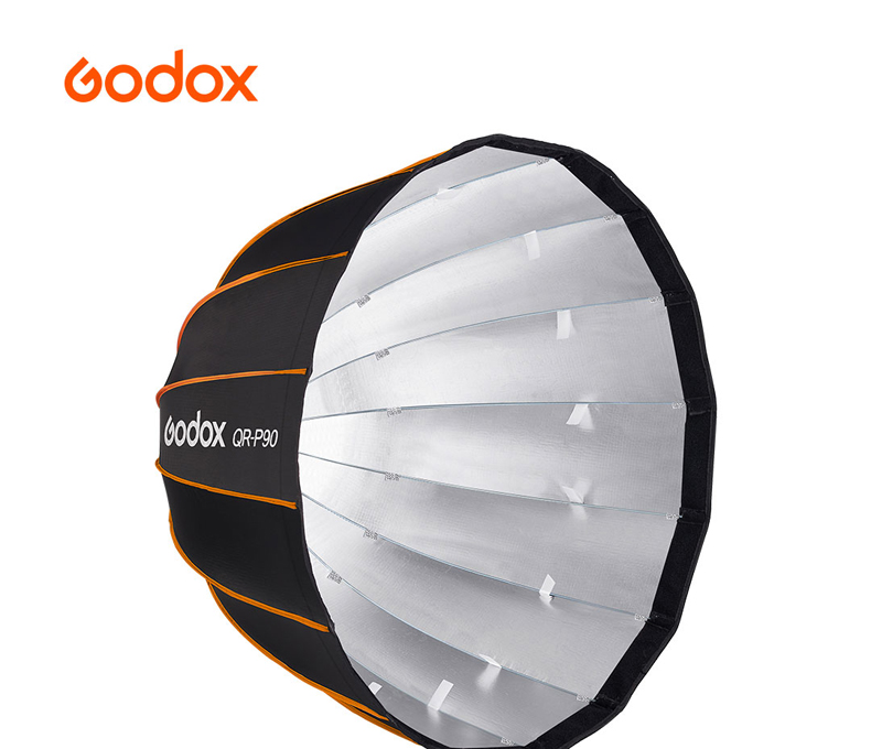 神牛深口抛物线柔光箱快装深口柔光箱120cm网格栅抛物线折叠便捷摄影