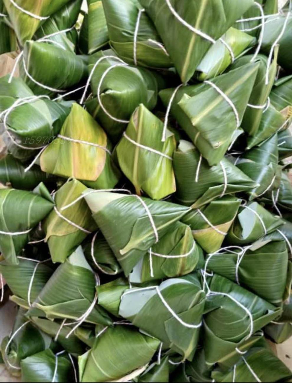 江西宜春碱水粽子原味咸味红豆粽子农家传统手工草灰水粽糯米粽子碱水