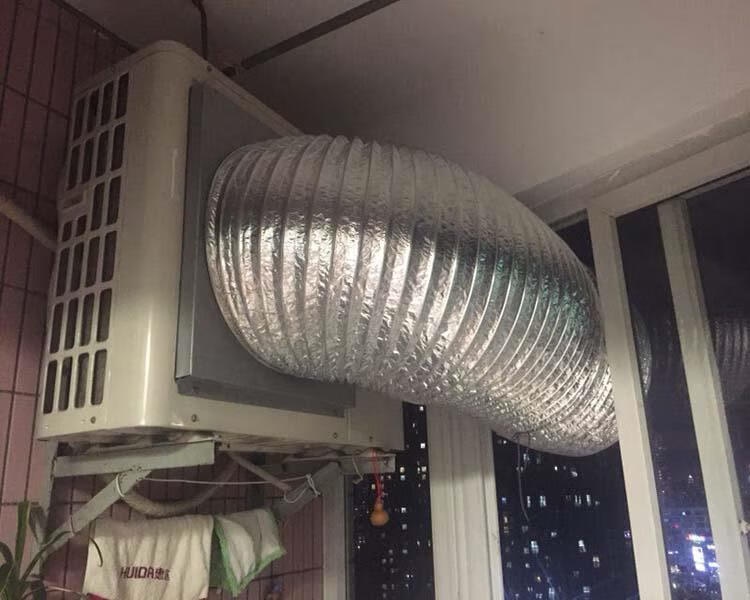 空调出风口导流管 空调外机导风管散热出风口排气管导流罩风扇罩改