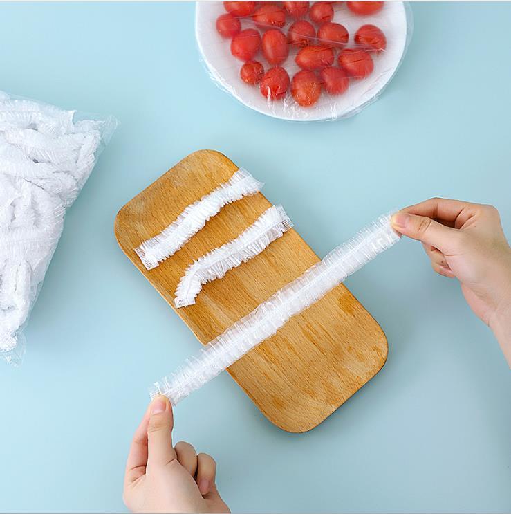 保鲜膜套袋家用一次性食品级自封口防尘保鲜膜盖保鲜碗罩批发1亏完