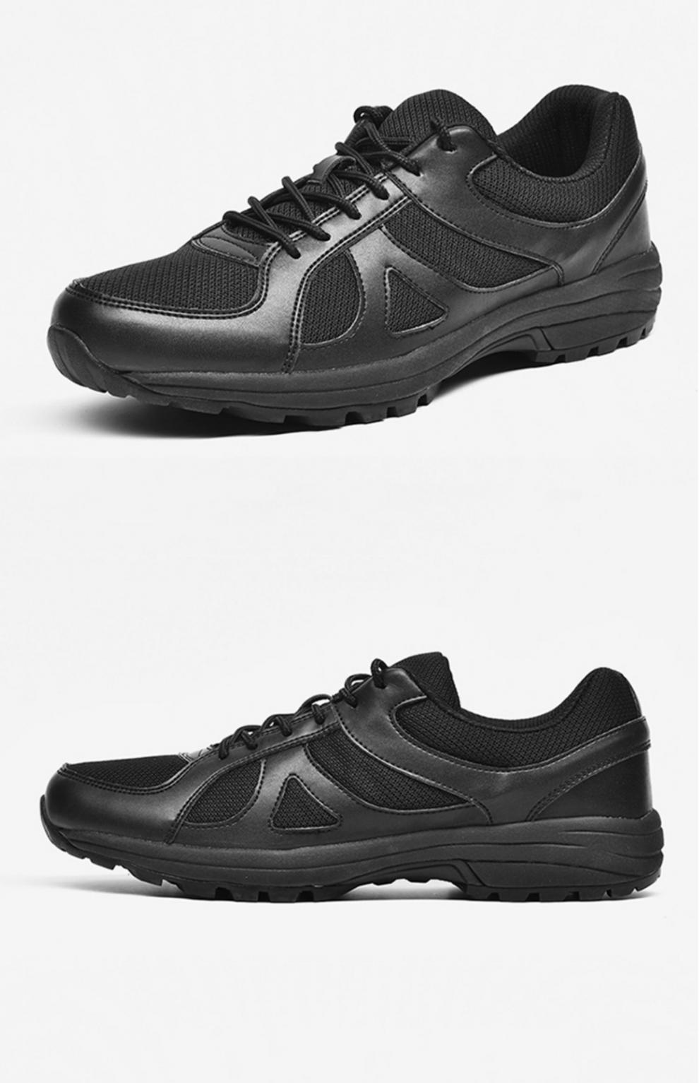 支持国货李·宁夏季网眼新式作训鞋春秋轻便透气耐磨黑色户外运动体能