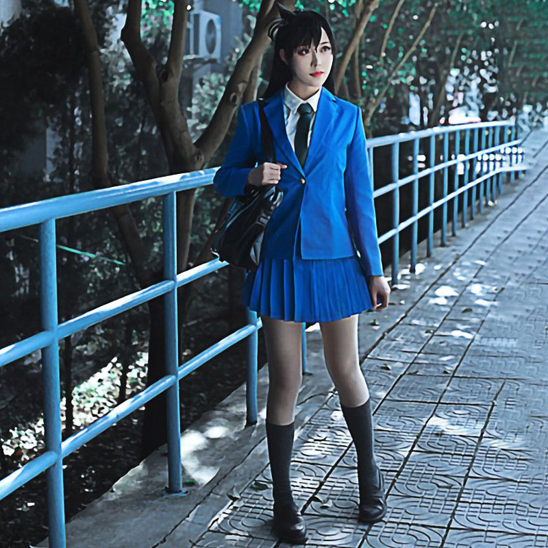 赛瑟达【】名侦探柯南小兰毛利兰cos服漫展年会万圣节cosplay服装 只