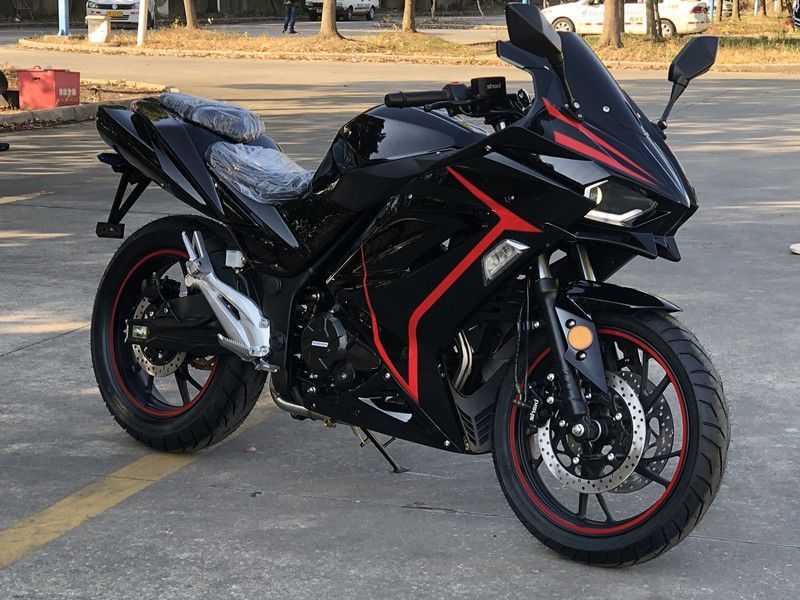 2022全新国产h2摩托车400cc双缸水冷国四电喷跑车机车趴赛整车可上牌