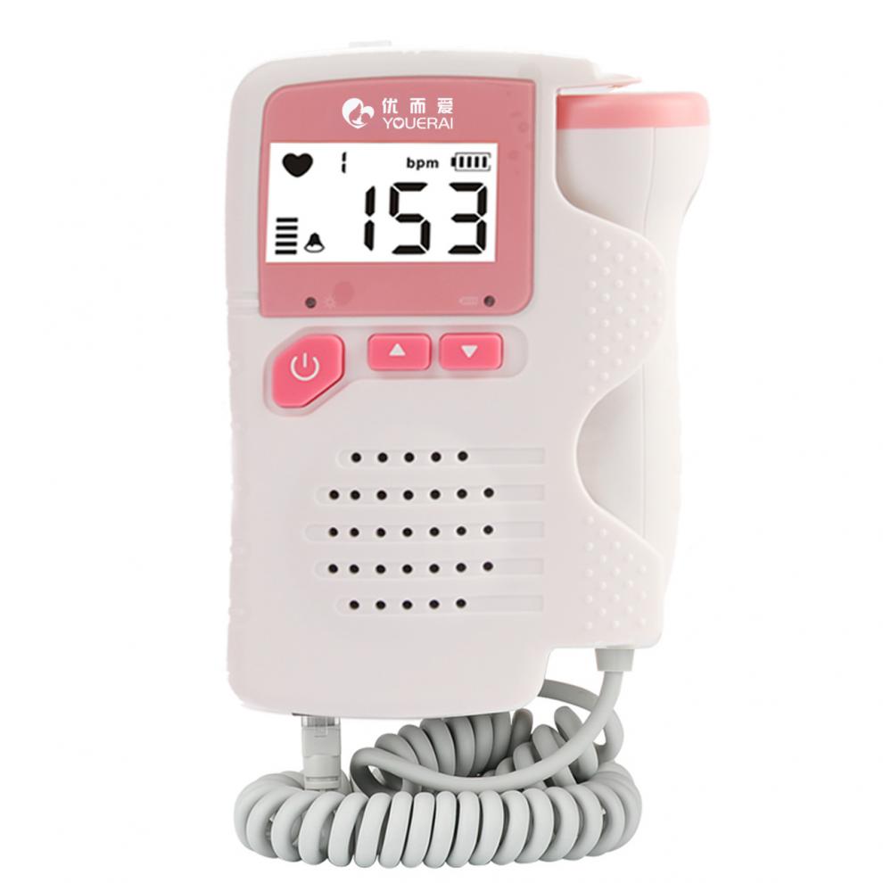 器械店胎心监护仪孕妇家用听胎心音监测仪听诊器无辐射多普勒测胎儿