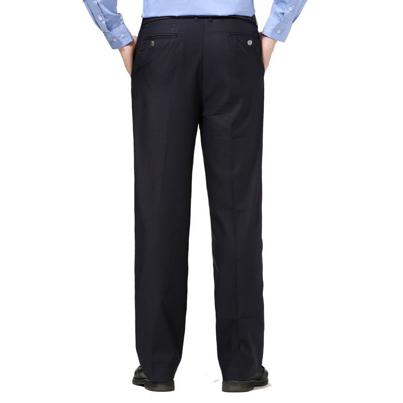 巡防交通警单位夏季执勤西裤男女保安服裤子藏青春秋冬裤保安工作服