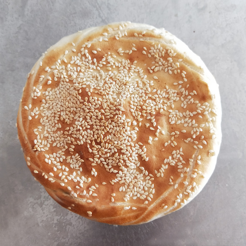 山东吊炉烧饼菏泽土特产传统河南咸味大烧饼五香火烧聊城手工小吃10个