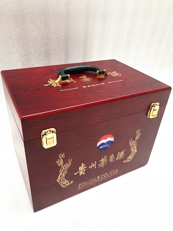 茅台酒箱 木质锦盒飞天生肖茅台酒盒木箱木盒茅台酒木制礼盒礼品包装