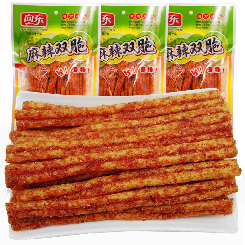 双胞胎辣条138克5毛钱校园零食小吃儿时怀旧麻辣香辣熟食湖南特产138