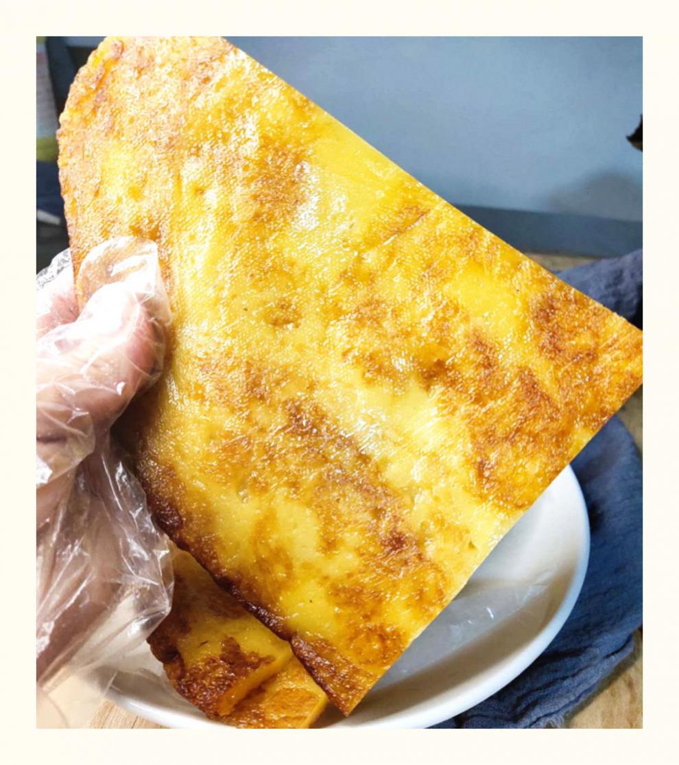 赤峰特产黄米面粘糕饼年糕东北大黄米黏糕饼子两斤 2斤装【无馅不酸口