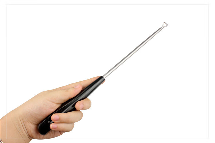 骨科手术器械医用脊柱椎间盘刮刀三角型弯头腰椎椎弓根钉棒融合器刮勺