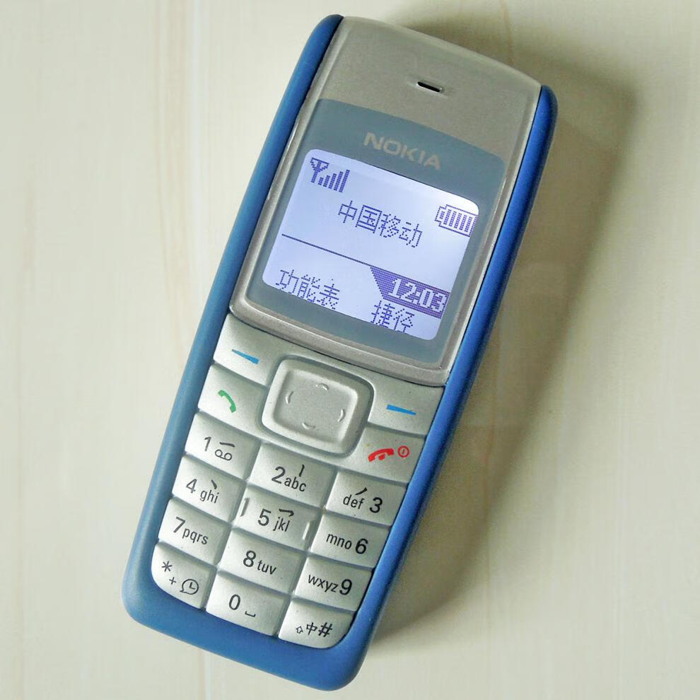 nokia/诺基亚1110经典老款黑白屏按键直板学生戒网老人工厂小手机