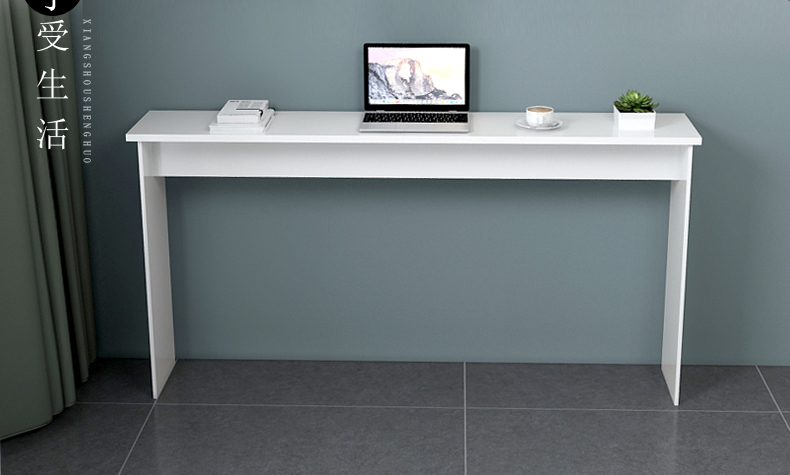 简易长条桌靠墙窄桌子窄条桌宽长条形家用卧室墙边小长桌 长60cm*宽20cm*高74cm