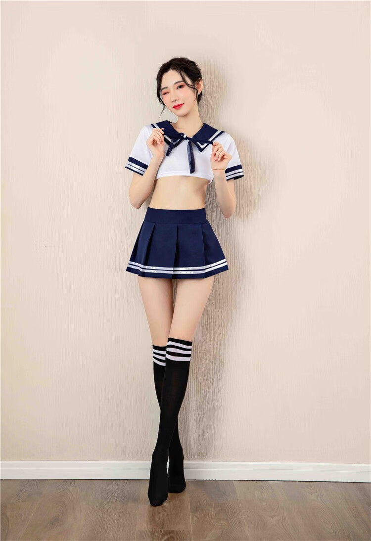 jk制服清纯可爱学院风日韩水手服性感短裙夜店诱惑sm