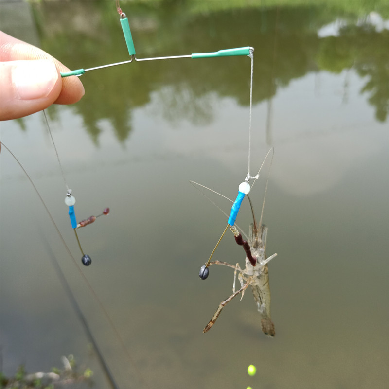 父亲节礼物钓虾神器草虾河虾青虾钩子钓河虾神器钓虾钩草虾钩子河虾
