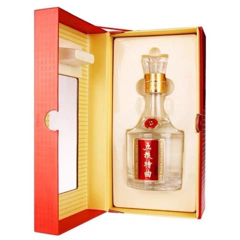 五粮液股份公司出品52度五粮特曲新款包装500ml浓香型白酒单瓶500ml