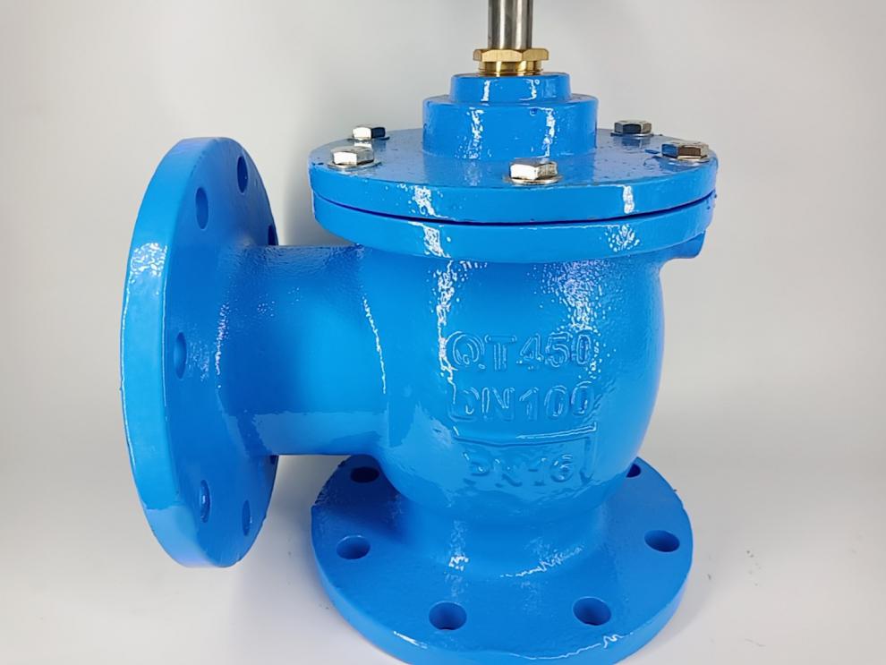 手动排泥阀 sd44x-16q球墨盖阀手动快开排泥阀法兰角式排污排泥阀定制