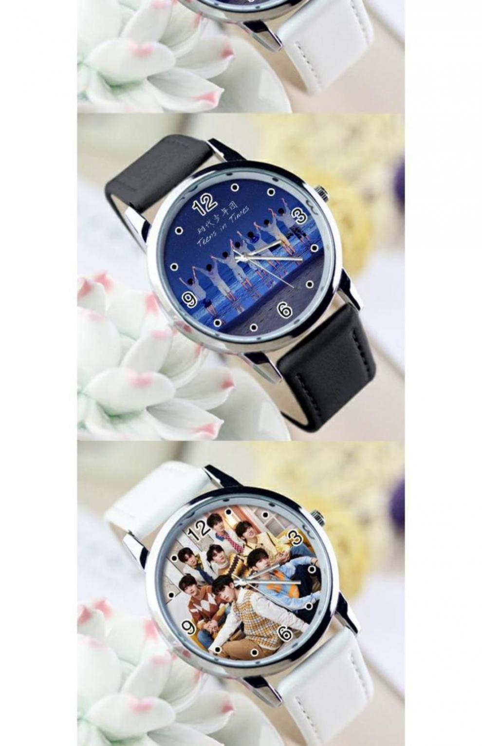 tnt时代少年团周边手表tnt时代少年团爆米花手表刘耀文马嘉祺周边男女