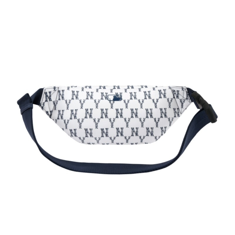 mlb 男女ny满标老花 潮牌休闲腰包运动胸包 32bgcr111-50n【图片 价格