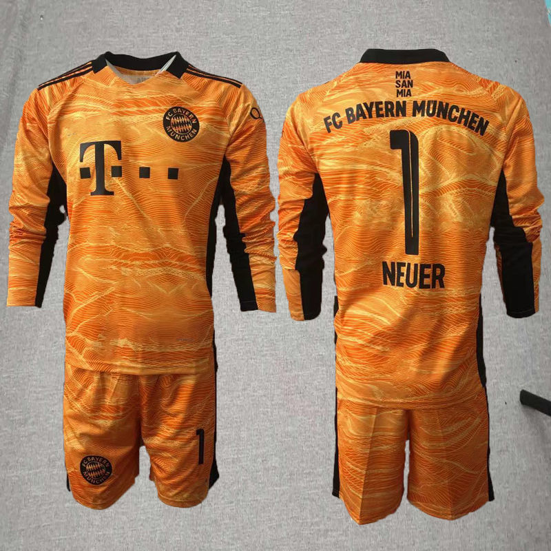 smvp同款拜仁慕尼黑守门员1号诺伊尔球衣可自定义名字-2022赛季 拜仁1