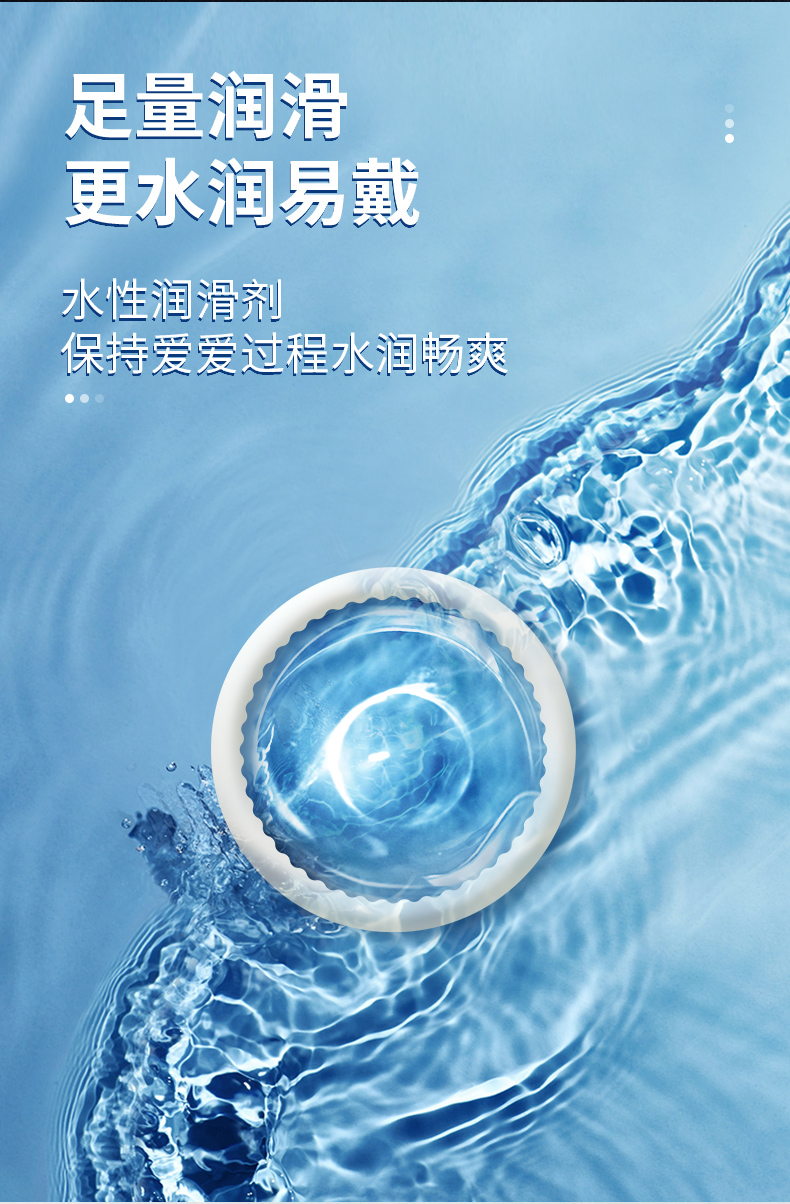 名流001玻尿酸薄001旗舰店情趣颗粒安全套子男用zx001玻尿酸共42只