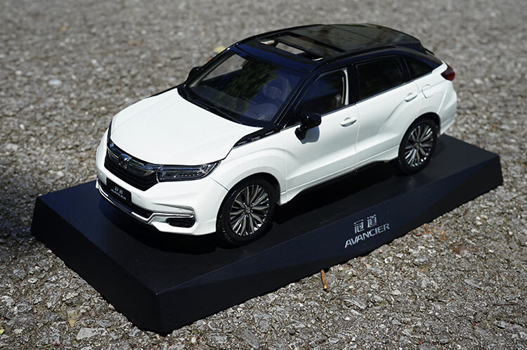 车模广汽本田冠道1:18原厂 车模 honda avancier 2020款 合金汽车模型