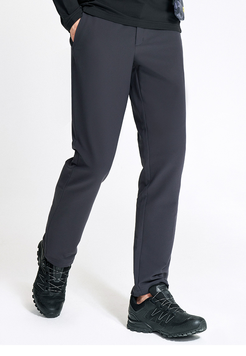 男子秋冬季户外舒乐科技面料抗污防泼水休闲运动长裤 lhlp1wn359-na