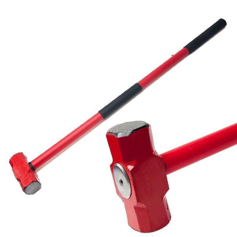 铁锤榔头重型家用防震八角锤带把大锤石头锤石工锤砸墙锤大铁锤 18磅